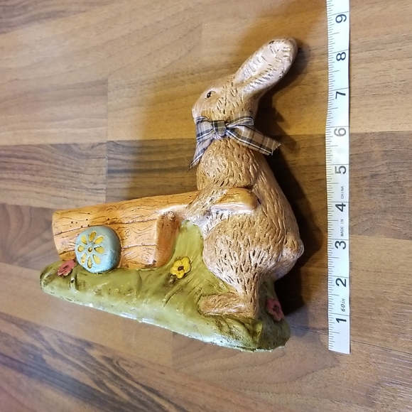 Vintage Easter BunnyWith Wheelbarrow Display Decor - Picture 15 of 15